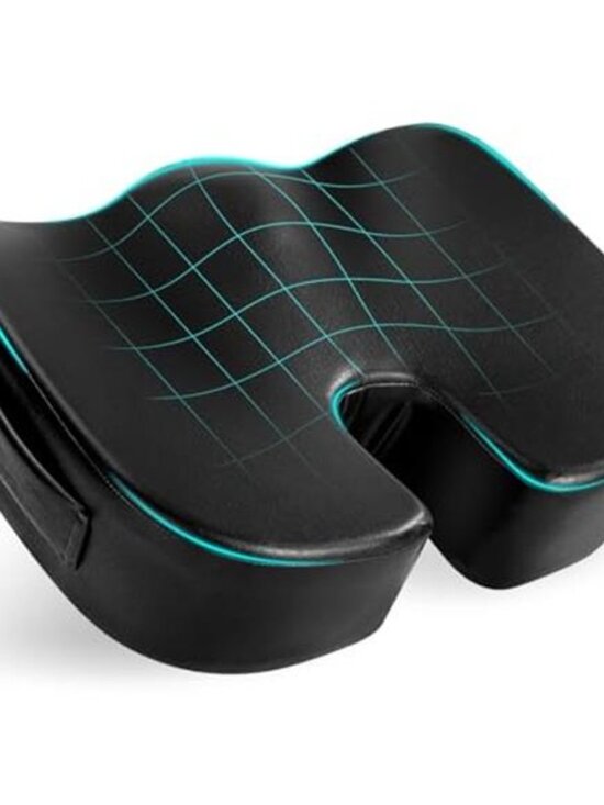 Other - Memory Foam Seat Cushion 4 Inch Thick Coccyx Cushion Office Chair Back Pain